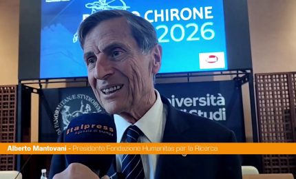 Premio Chirone a Mantovani "Sfida che abbiamo &egrave; usare meglio armi immunologiche"