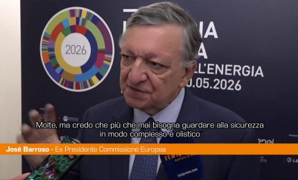 Barroso "La sicurezza sfida complessa per l'Ue, serve un approccio integrato"