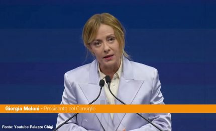 Meloni "Chiediamo che l'Europa faccia meno e lo faccia meglio"