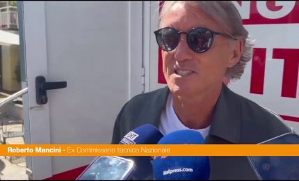Mancini "Possibile ritorno come ct della Nazionale? Prossima domanda"