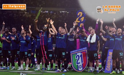 La Barba al Palo - Bella e meritata la grande festa dell'Inter