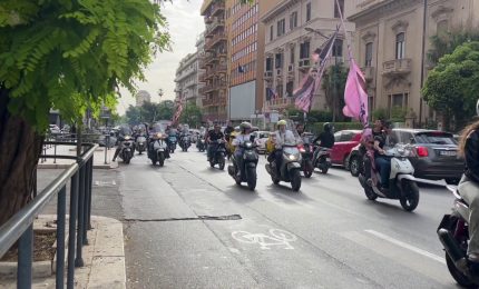 Palermo piange piccola Alessia, corteo moto per l'ultimo saluto alla "Guerriera"