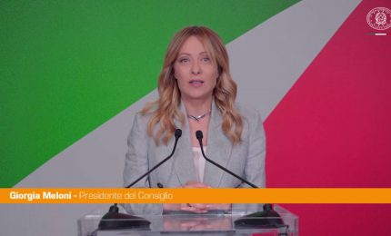 Lavoro, Meloni "Il Governo sostiene chi crea ricchezza e occupazione"