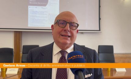 Armao "Attraverso lo Statuto pu&ograve; realizzarsi il riscatto della Sicilia"
