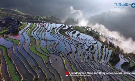 Cina, nel Guizhou inizia l'estate tra i terrazzamenti di Jiabang