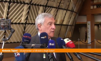 Tajani "Sar&agrave; Ue a scegliere rappresentante per negoziati pace Ucraina-Russia"