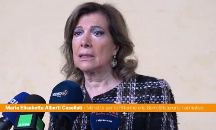 Ue, Casellati "Italia prima a lanciare valutazione di impatto generazionale"