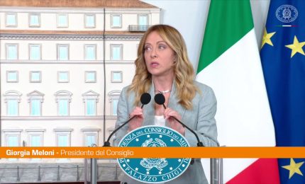 Meloni "L'Europa &egrave; chiamata ad agire con coraggio e velocit&agrave;"