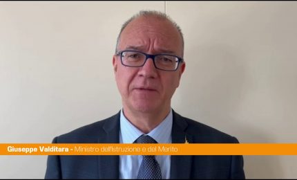 Valditara "Il benessere psicologico dei nostri giovani &egrave; una priorit&agrave;"