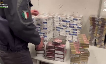 Varese, finora nel 2026 Gdf sequestra 2.563 kg di tabacco di contrabbando