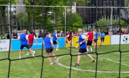 A New York il World Football Day "Il calcio insegna a rispettare le regole"