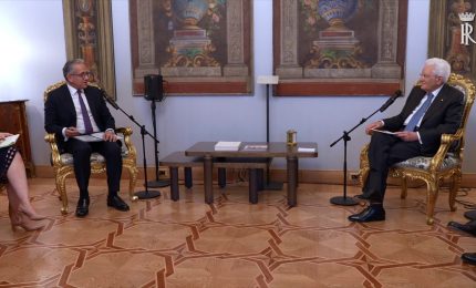 Unesco, Mattarella incontra il direttore generale El-Enany