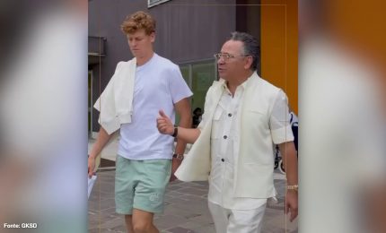 Sinner al San Raffaele, Ghribi &ldquo;Straordinario, auguri per prossimi impegni"