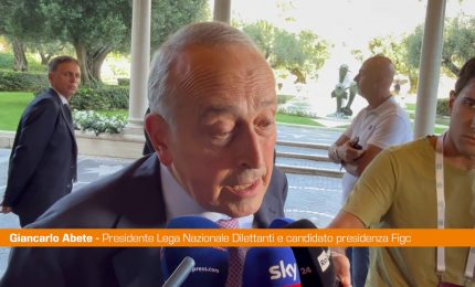 Elezioni Figc, Abete "Non assumersi responsabilit&agrave; non fa bene al calcio"