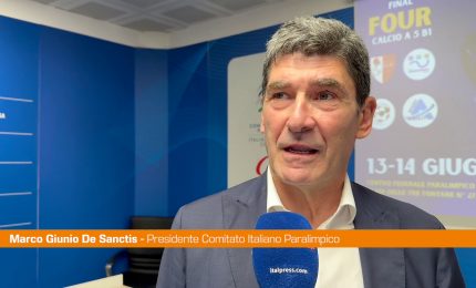 De Sanctis "Il calcio paralimpico variegato, avanti con massima collaborazione"