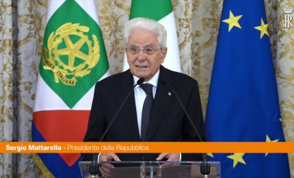 Mattarella "Difendere le regole di cooperazione internazionale"