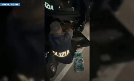 Dalla Spagna alla Sicilia con 13 kg di cocaina in auto, tre arresti