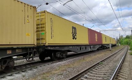 In Italia in calo il traffico ferroviario merci