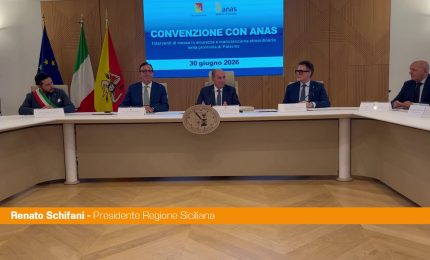 Viabilit&agrave;, Schifani "Misure compensative ai Comuni, lavoro in sinergia con Anas"