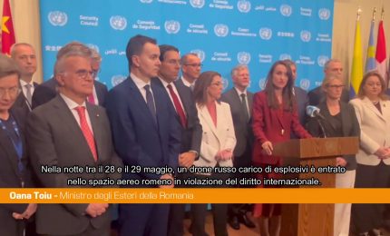 Drone russo in Romania, Toiu porta la questione al Consiglio Onu &ldquo;Inaccettabile"