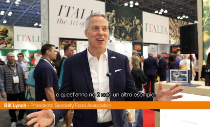 Fancy Food, Lynch "Ogni anno l&rsquo;Italia alza il livello, padiglione &egrave; eccellenza"