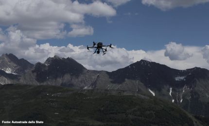 Autostrade dello Stato, sul Monte Bianco droni e IA per la sicurezza