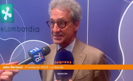 Lombardia: settore costruzioni, Bertazzi "Regione agevoli nostri investimenti"