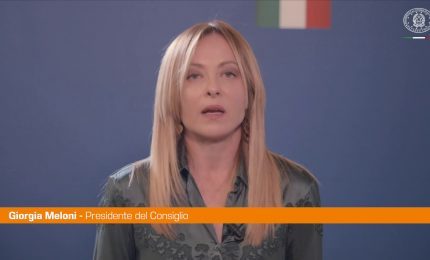 Meloni "Nel 2025 dal Governo 160 milioni di euro contro le dipendenze"
