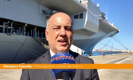 Marina Militare,Cannella "Palermo pi&ugrave; attrattiva, oggi scelta per grandi eventi&rdquo;