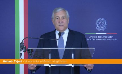 Tajani "Le nostre forze armate sono straordinarie costruttrici di pace"