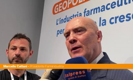 Farmindustria, Cattani "Spesa farmaceutica non &egrave; fuori controllo"