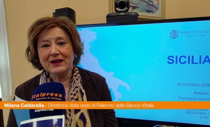Caldarella(Bankitalia) "Nel 2025 in Sicilia crescono occupazione e investimenti"