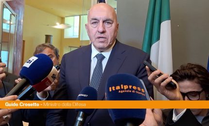 Crosetto "Trump pragmatico, la Nato ha un futuro se gli alleati faranno di pi&ugrave;"