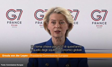 G7, von der Leyen "Dobbiamo collaborare sulle materie prime critiche"