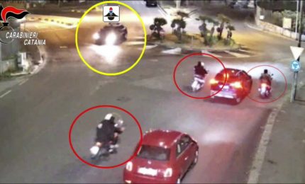 Tre minorenni feriti durante una sparatoria, un arresto a Catania