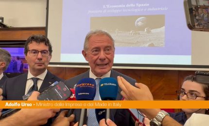 Spazio, Urso "Italia protagonista in settore centrale per sicurezza e difesa"