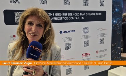 Tassinari Zugni "20 pmi del Lazio al Farnborough International Airshow"