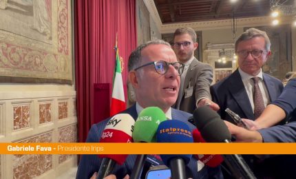 Inps, Fava "Sistema in equilibrio. Invecchiamento, denatalit&agrave; e IA le sfide"