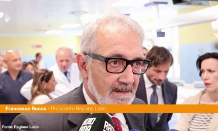 Rocca "Con nuova Terapia Intensiva dell'Umberto I fatto un lavoro d'eccellenza"