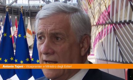 Medio Oriente, Tajani "Su sanzioni ai coloni israeliani serve l'unanimit&agrave;"