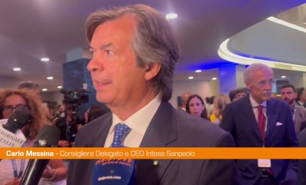 Intesa Sanpaolo, Messina "Garanzia sicurezza per risparmio e sostegno al Paese"
