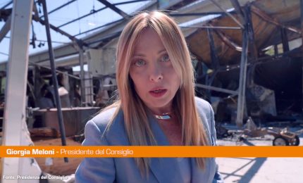Meloni "Lo Stato non pu&ograve; tollerare la violenza organizzata"