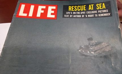 70 anni fa il naufragio dell'Andrea Doria. Un sopravvissuto "Come un terremoto"