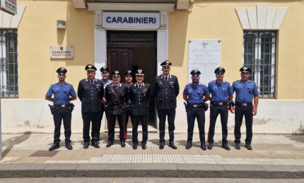 Il Comandante della Legione Carabinieri &ldquo;Sicilia&rdquo; Del Monaco in visita alle Stazioni di Caronia e Acquedolci