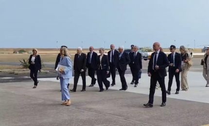 L'arrivo di Mattarella a Pantelleria per il decennale del Parco Nazionale