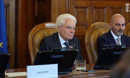 Mattarella alla cerimonia in ricordo del giudice Rocco Chinnici a Roma