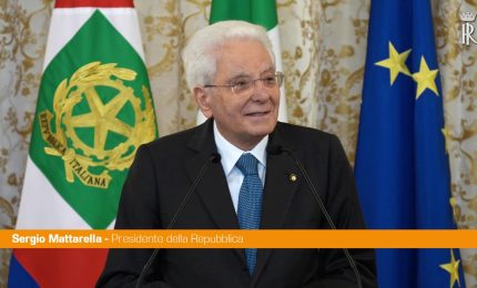 Mattarella "Fulbright ha posto la pace al centro della sua azione"
