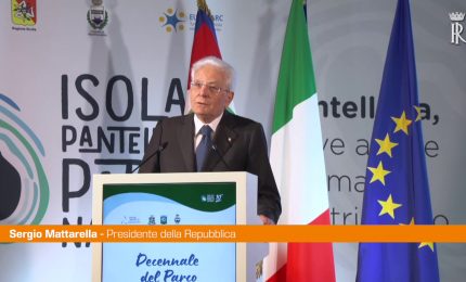 Mattarella "Le isole minori hanno grande rilievo per il futuro del Paese"