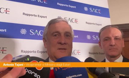 Tajani "L'export &egrave; un fiore all'occhiello della nostra politica economica"