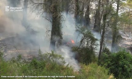 Spagna, migliora la situazione degli incendi nella Comunit&agrave; Valenciana
